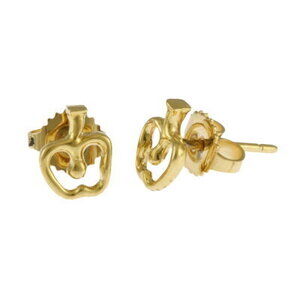 Tiffany Apple Earrings Gold Co